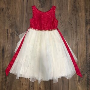 American Princess Red and White Dance Costume